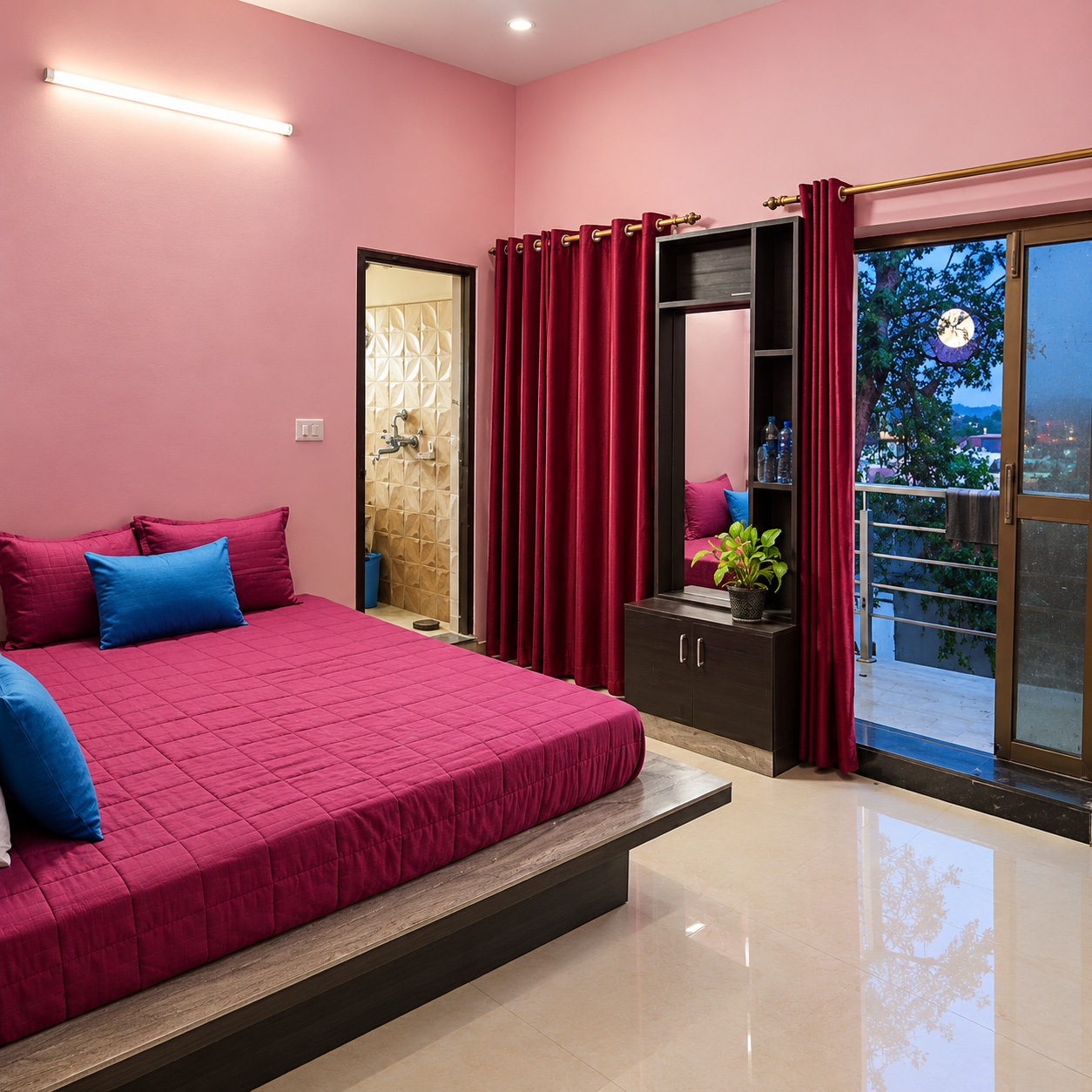 Blue Balcony Room - Priyadarshika Bodh Gaya